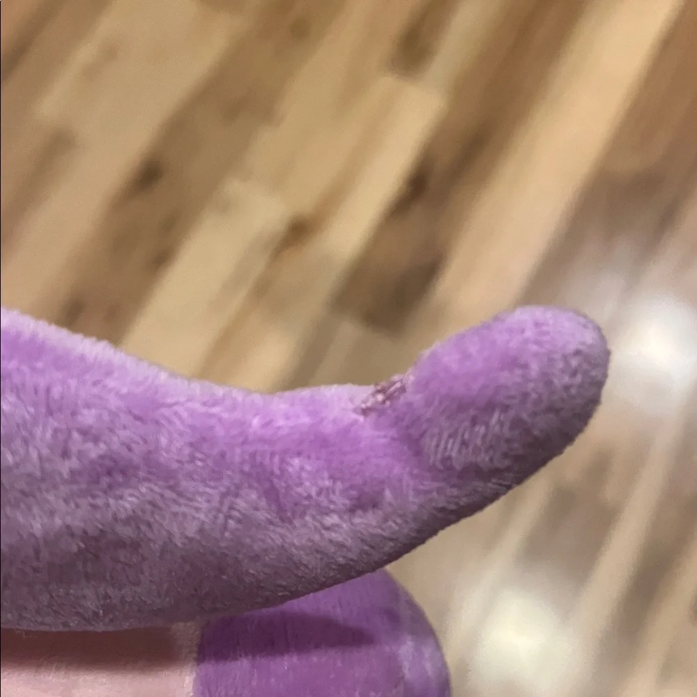 Plush Pink and Purple Unicorn Toy
